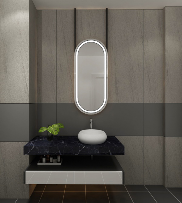 Full Aluminium & Compact Panel Vanity Series 01